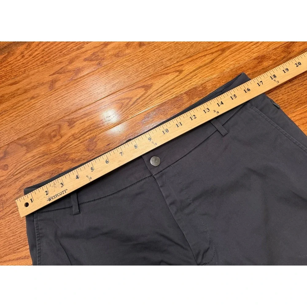 Birddogs Pants Mens 34x28 Gray Lined Golf Chino Stretch Performance Casual